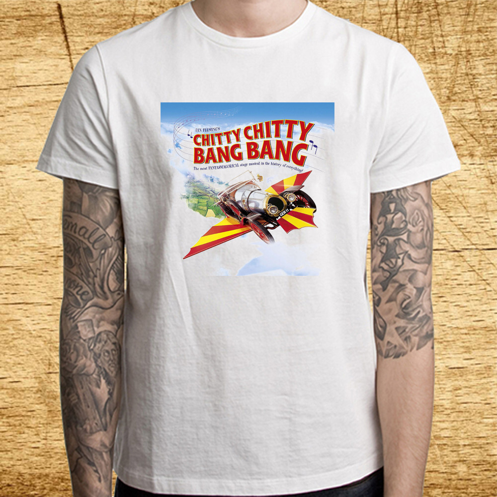 Chitty Chitty Bang Bang Broadway Musical White Size S to 5XL