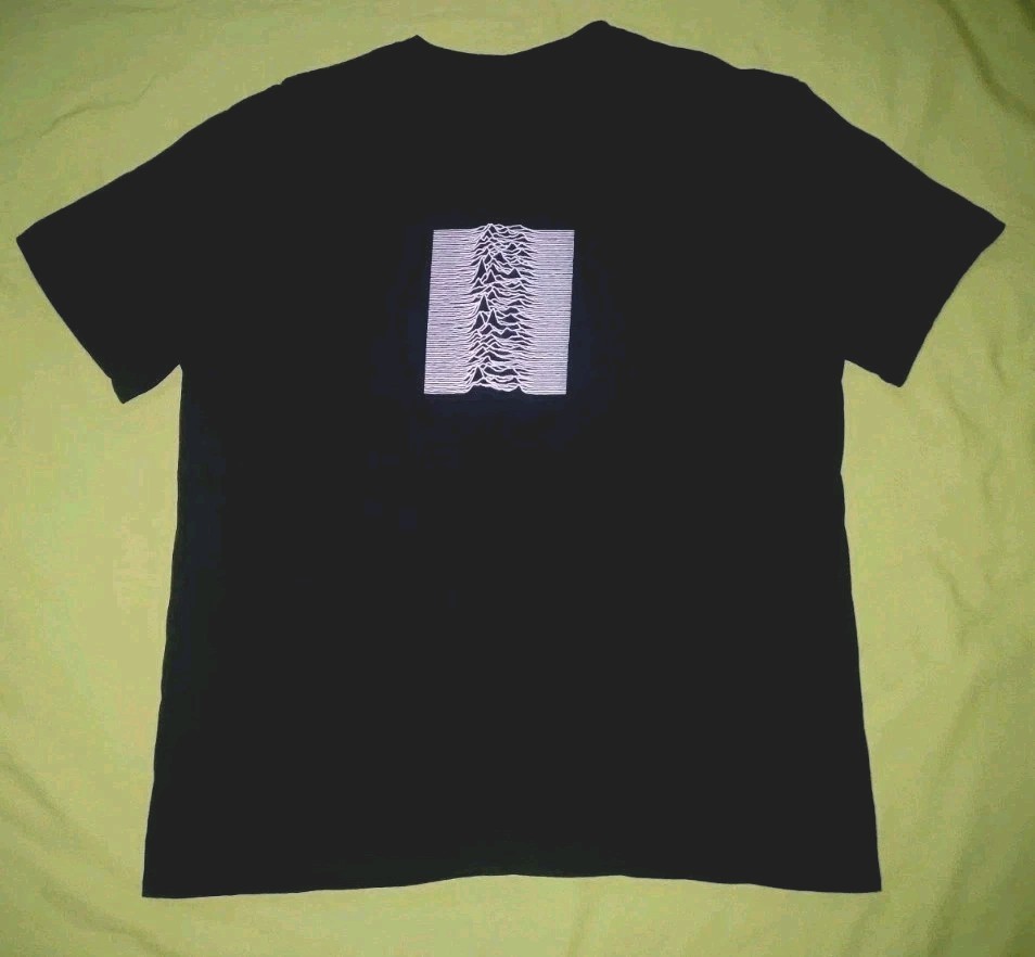 Joy Division Unknown Pleasures XL Shirt Goth Punk Rock