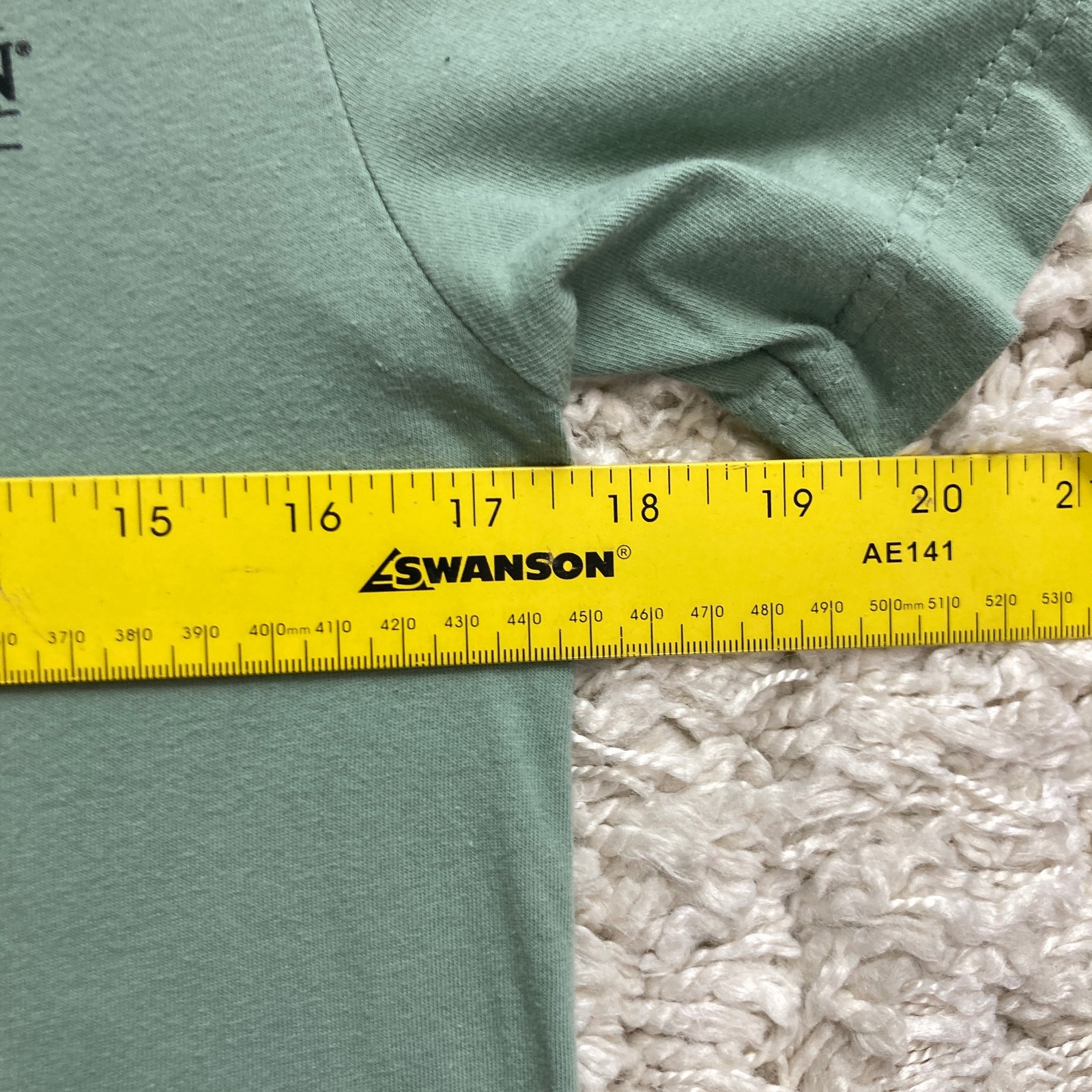 Pendleton Shirt Mens Small Green Vintage Logo Graphic Tee Woolen Mills
