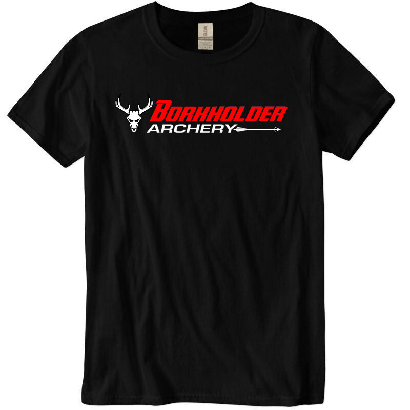Borkholder Archery Sports Logo Tee Heavy Cotton T-shirt Size L