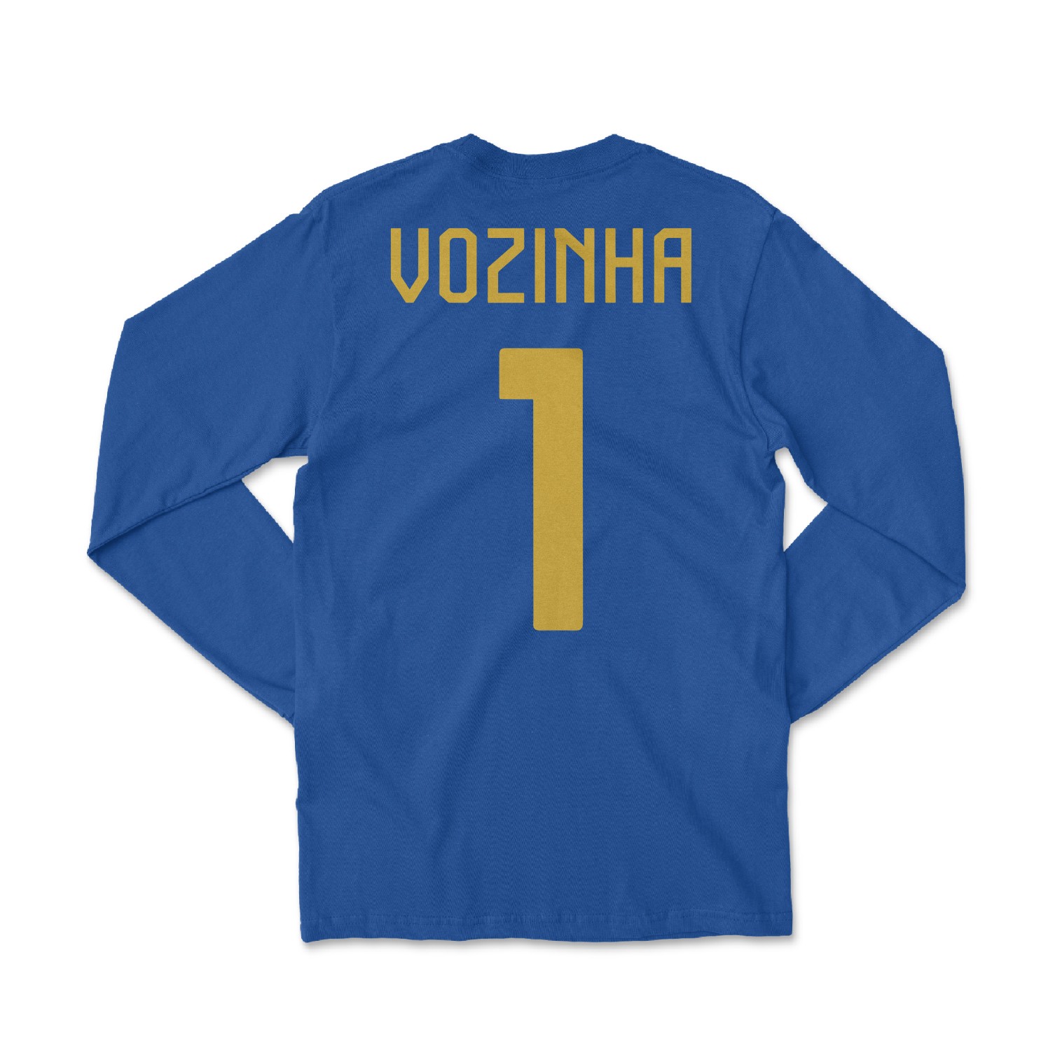 Cape Verde Pride Vozinha 1 Two-Sided Jersey Style Long Sleeve T-Shirt