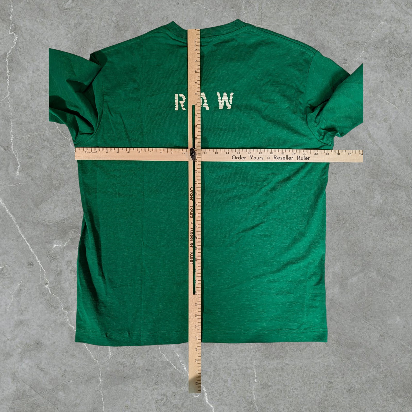 NEW G-Star Raw T-Shirt Men Medium Oversized Jersey Long Sleeve Logo Green