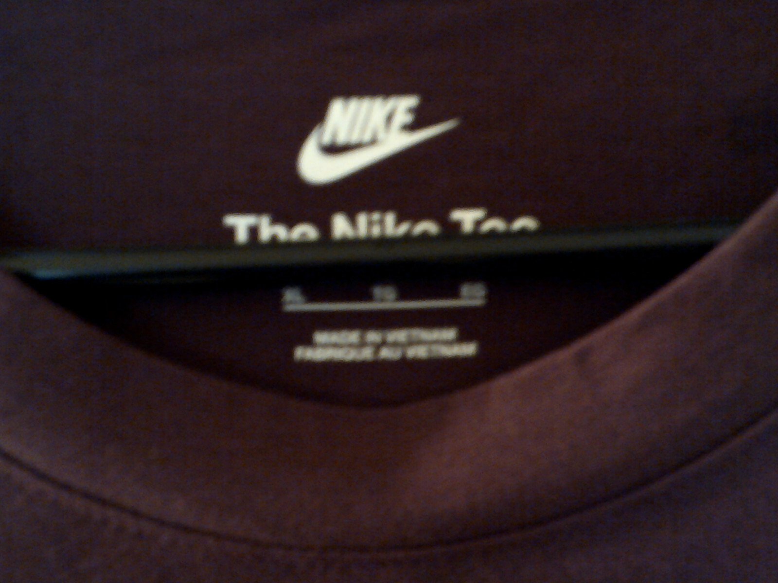 NEW NIKE SPORTSWEAR “INC-All Over Print Tee” MEN’S MAROON T-SHIRT XL FD1279-681