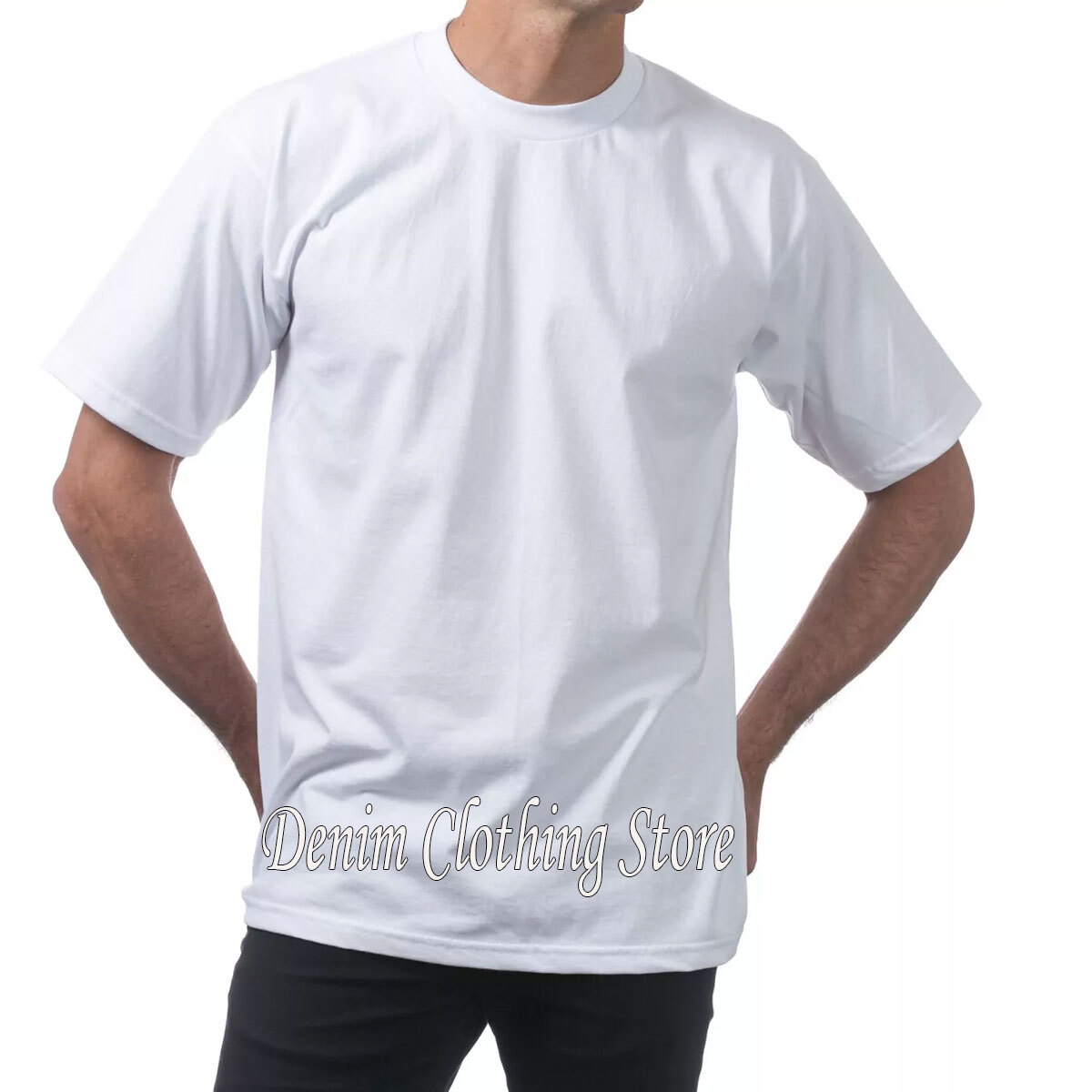 12 PACK PROCLUB PRO CLUB MENS HEAVYWEIGHT WHITE SHORT SLEEVE T SHIRTS COTTON TEE