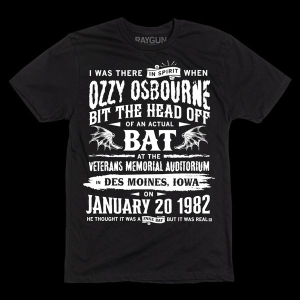 Ozzy Osbourne Next Level brand T-shirt (choose your own color & size)