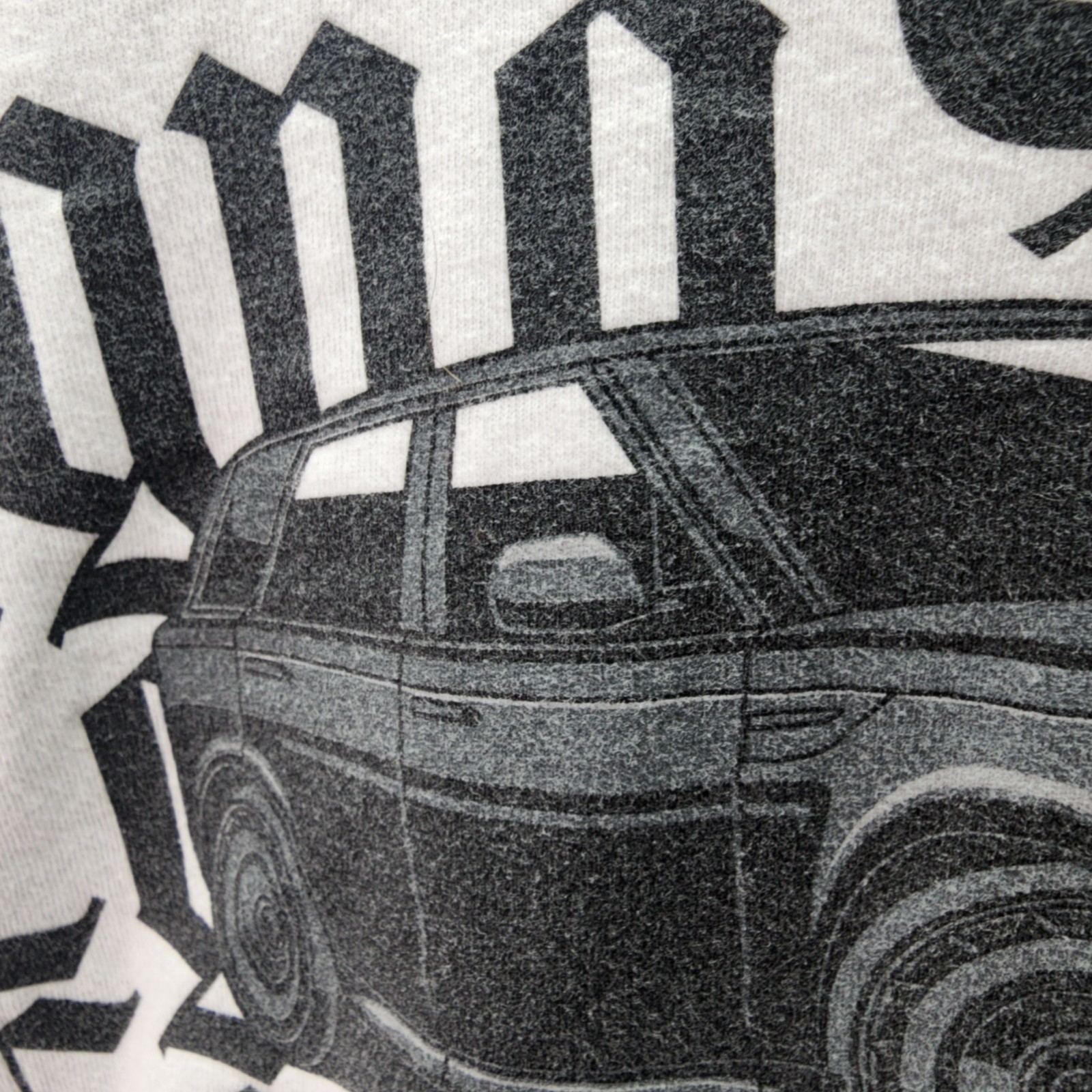LGND Supply Co Graphic T Shirt Mens Medium White Streetwear Car SUV Print