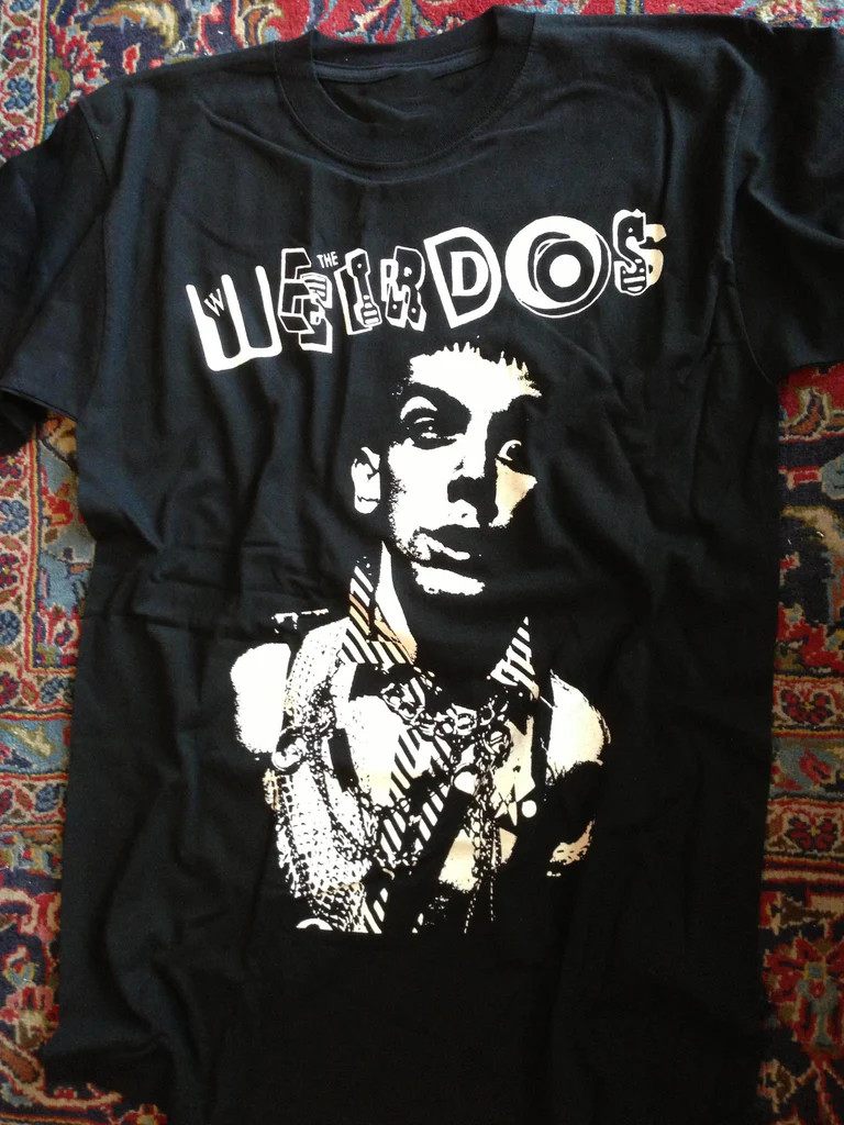 Collection The Weirdos Band For Fans Heavy Cotton Black S-5XL T Shirt JJ33