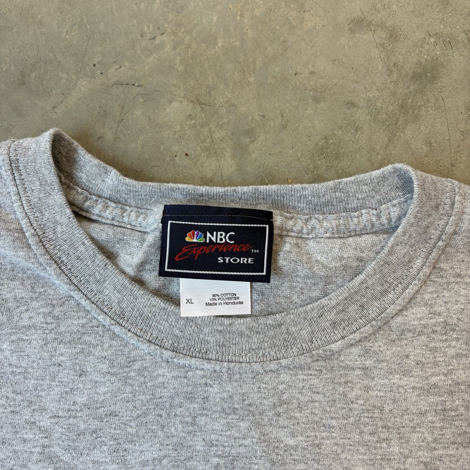 Vintage 2001 Law & Order NBC Experience TV Promo T Shirt Olivia Benson Size XL