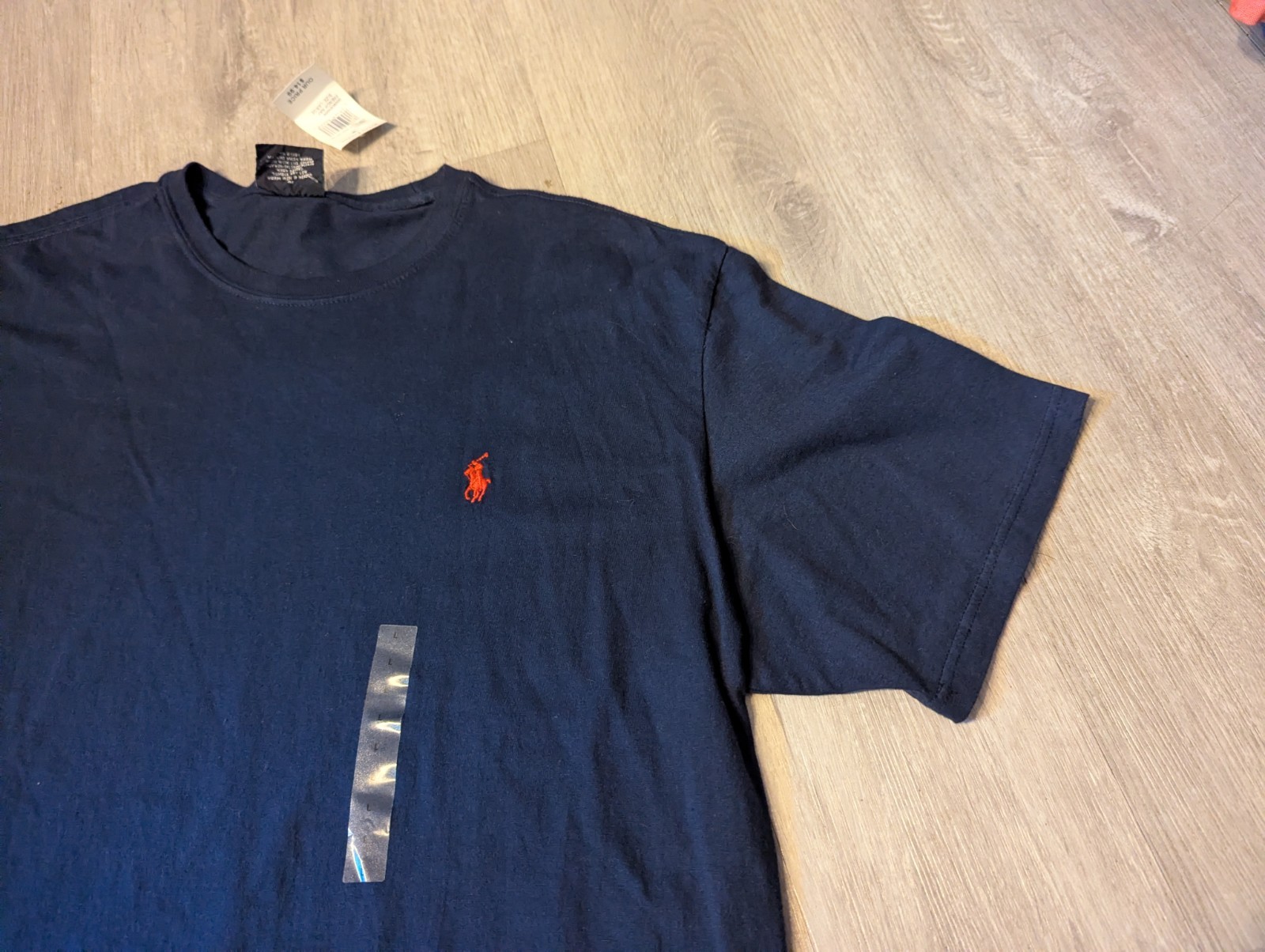 Vintage Polo Ralph Lauren T Shirt Blue Mens Large NWT