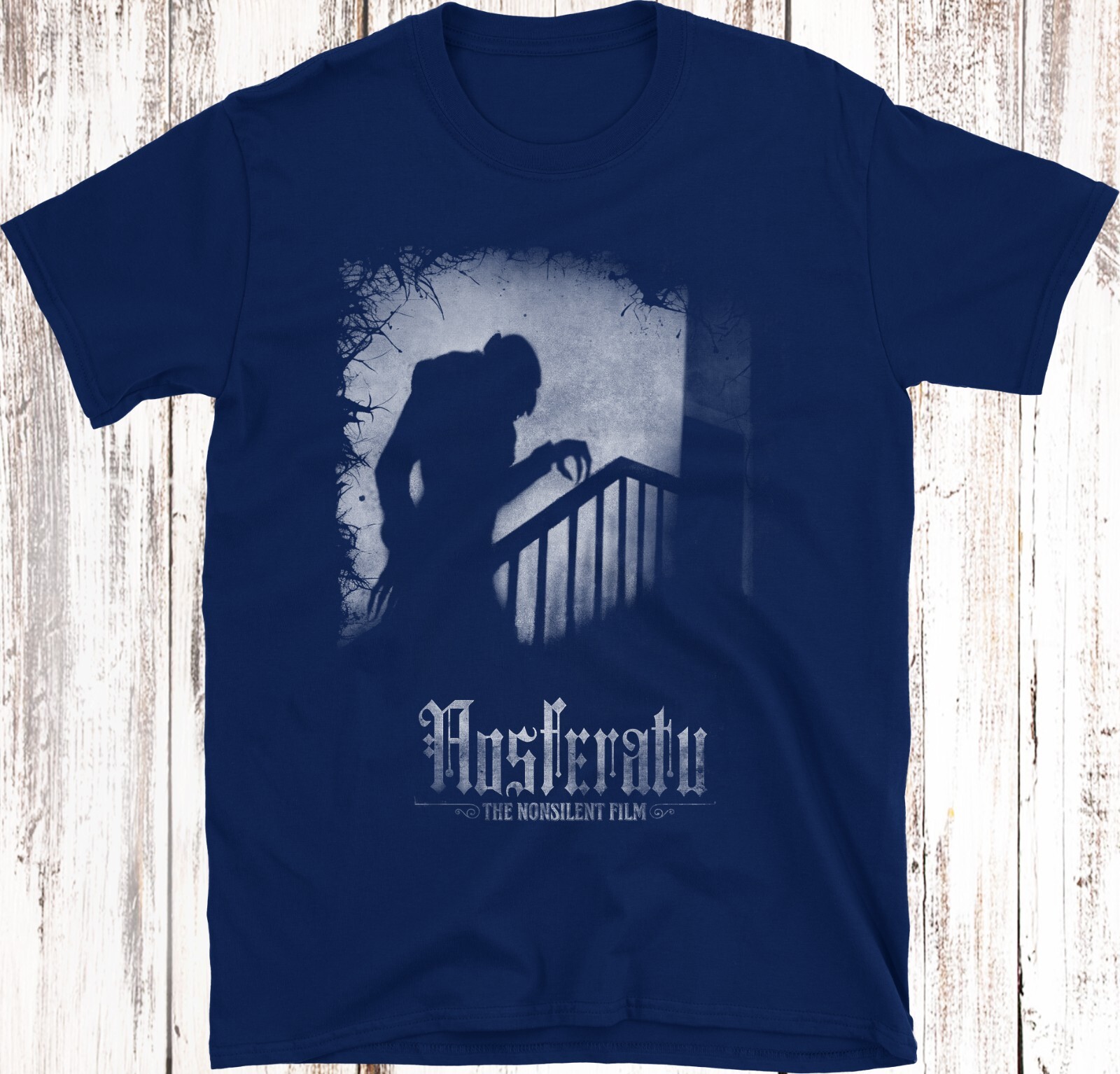 Nosferatu 1922 Horror T-Shirt Vampire Nonsilent Film