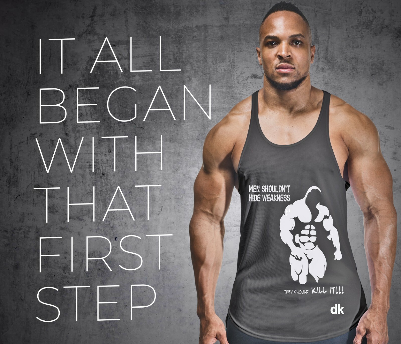 Lot Men Mma Bodybuilding Gym Stringer Vest Y Back Racer Back Motivation Tank Top