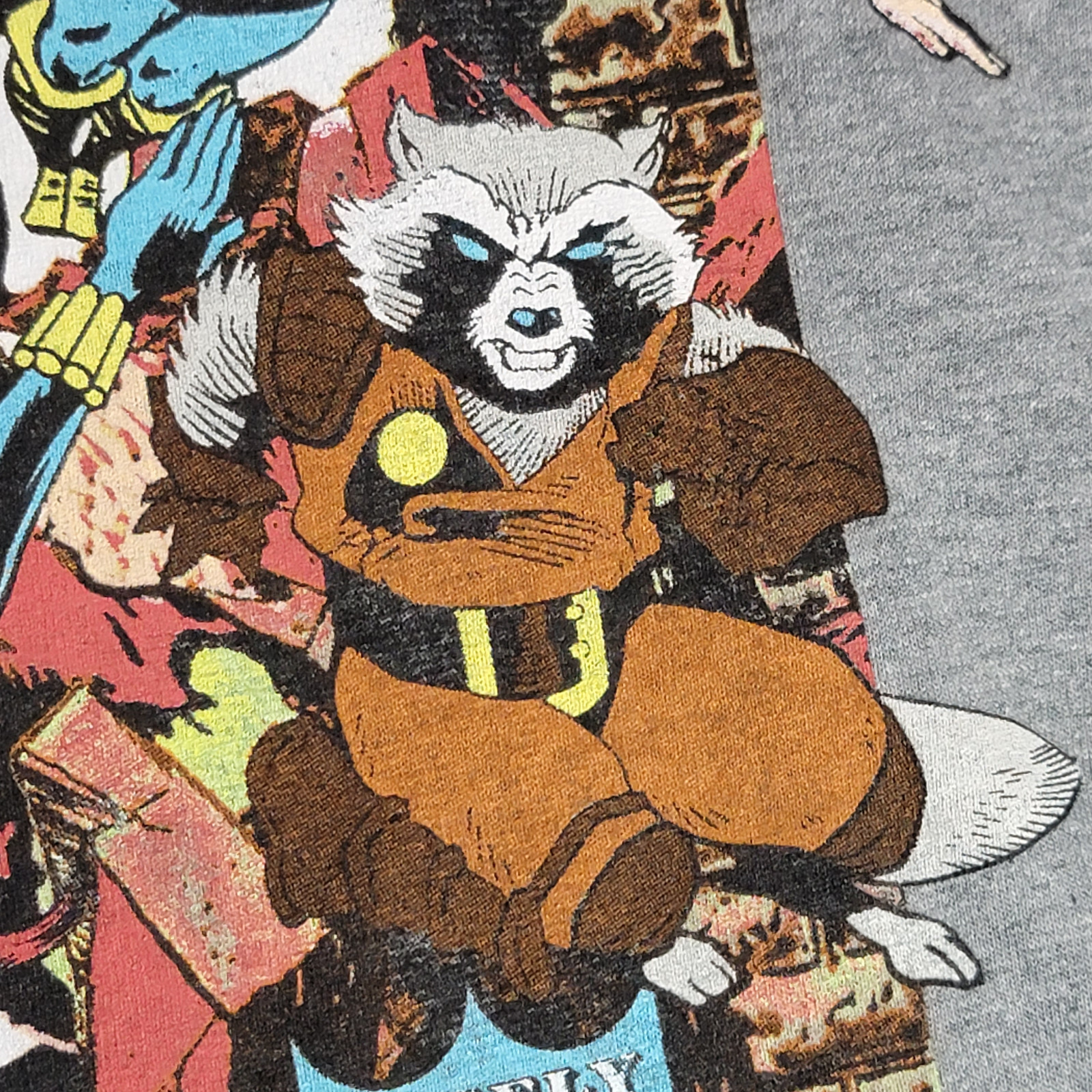 MARVEL COMICS Shirt Mens Large Gray Golden Age Avengers HULK CPT AMERICA NWT
