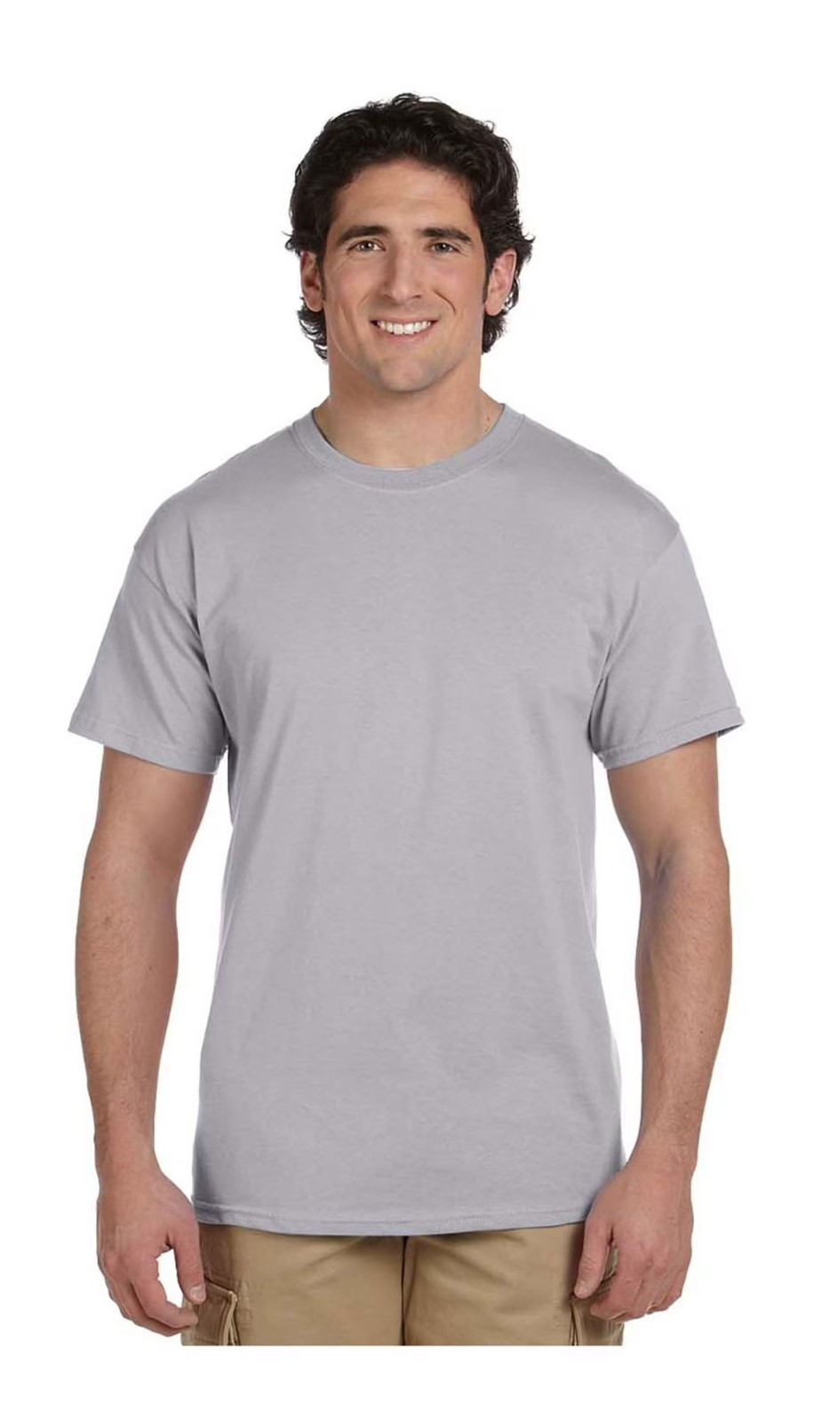 Fruit of the Loom Men’s 6 PK Iconic T-Shirts – Assorted Colors Size S to 4XL