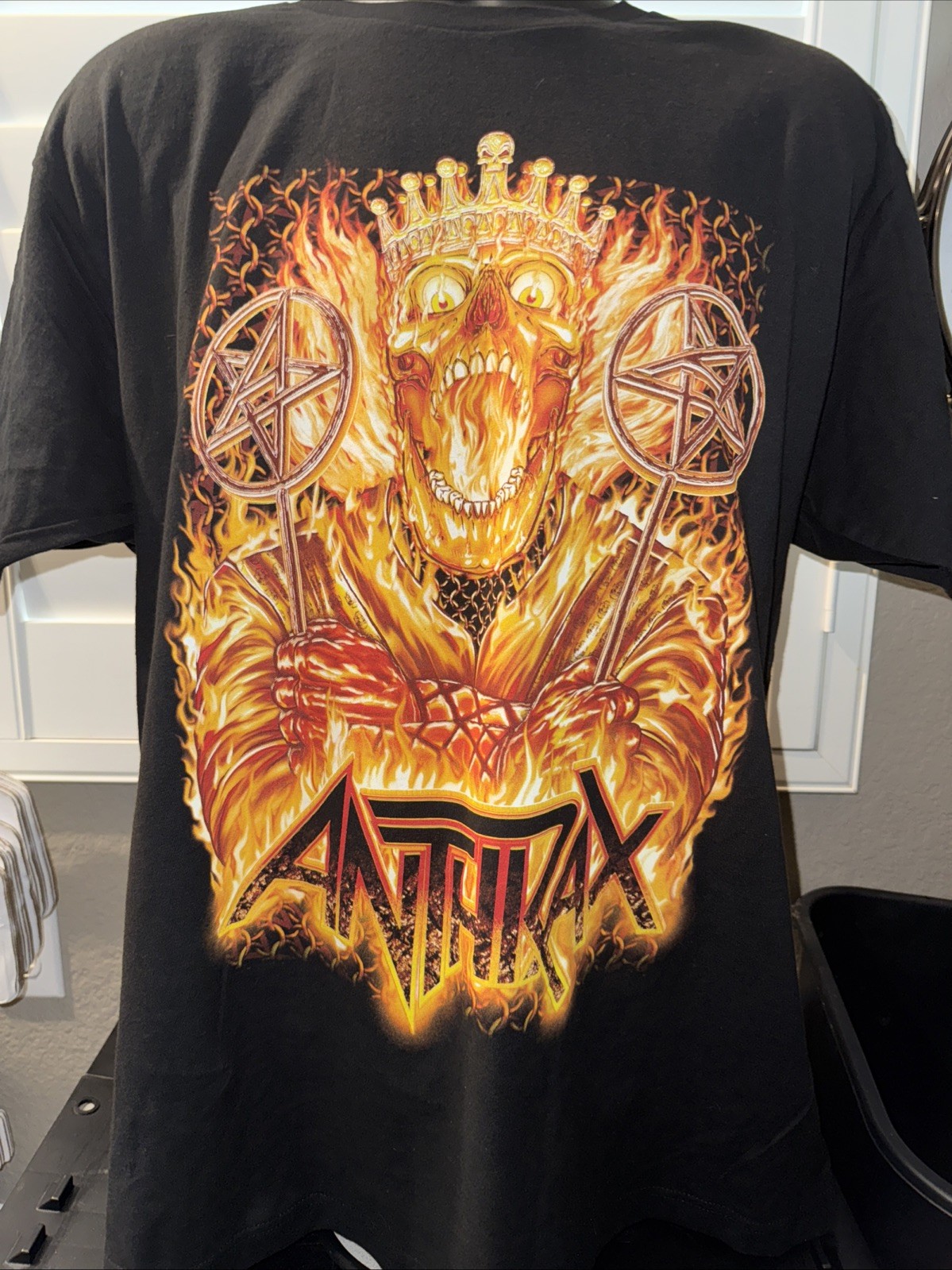 Anthrax Official XL 40th Anniversary Of Metal North American 2022 Tour New