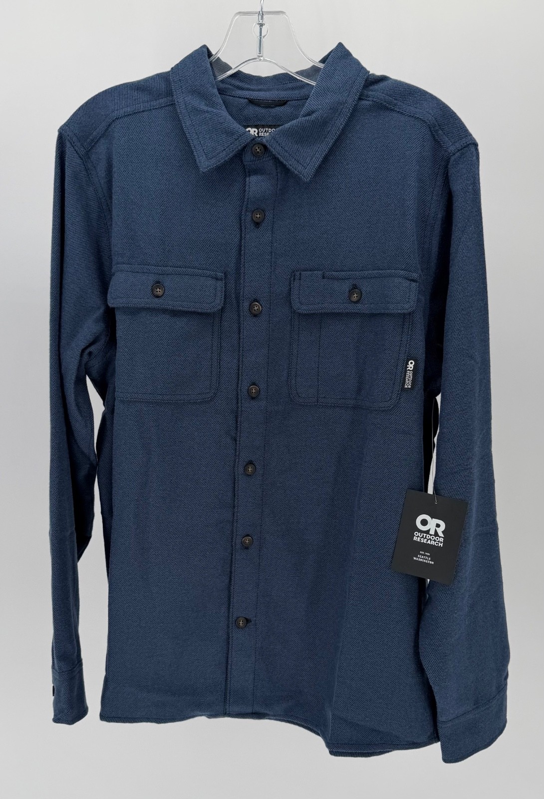 Outdoor Research Men’s Feedback Flannel Twill Shirt, Assorted