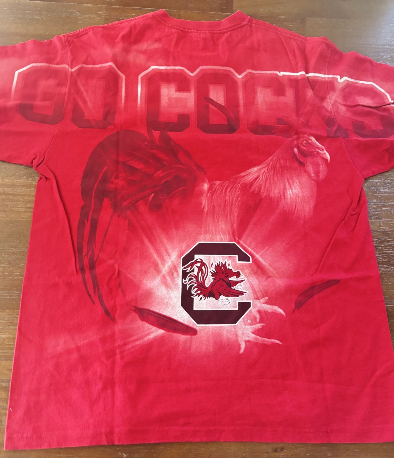 SC Gamecocks Vintage T-Shirt XL Rare Variation! Great Condition!