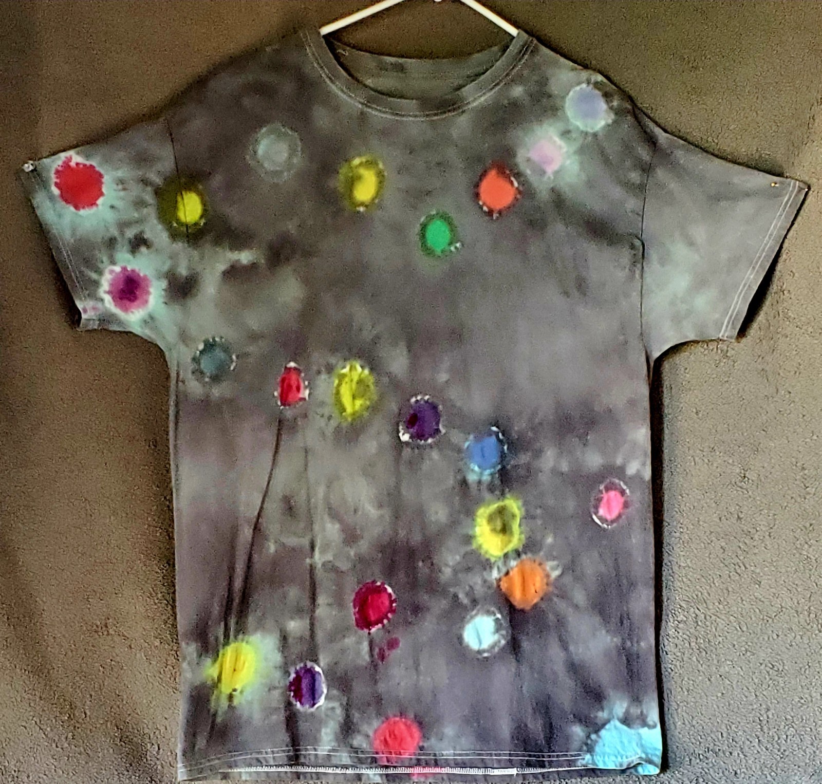 HANES SIZE LARGE 100% Cotton Tye Dyed Shirt Pre-washed WON’T FADE VERY SOFT