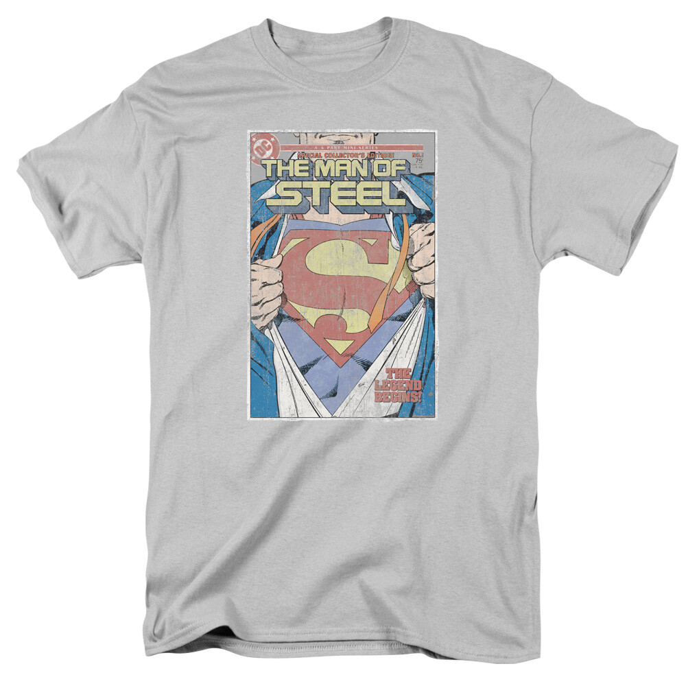 Superman “Man Of Steel Cover” T-Shirt