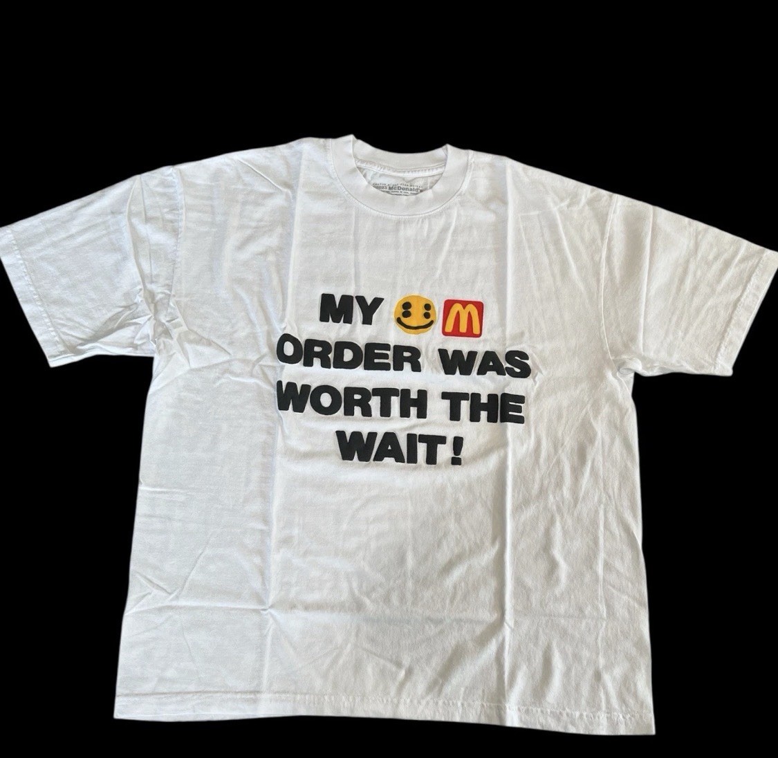 Cpfm McDonalds Collab My Order Was Worth The Wait Tee Sz M 100% Auth $100 Retail