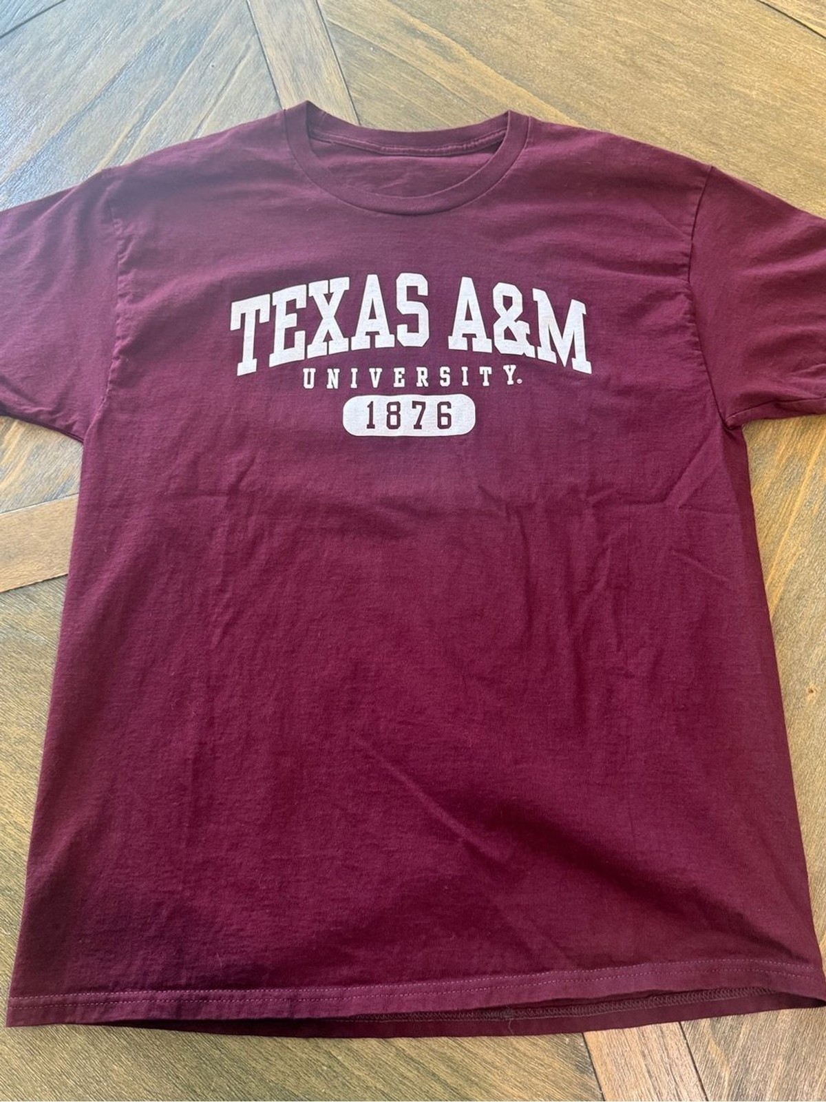Texas A&M Lot of 5 Collegiate T-Shirts Men’s Size Medium/Large Aggies 12th Man