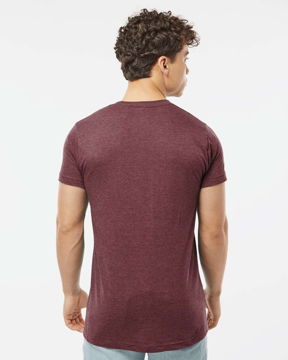 Tultex Unisex T Shirt Cotton/Polyester Short Sleeves Fine Jersey T-Shirt – 202