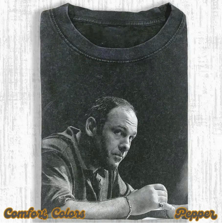 Tony Soprano Shirt The Sopranos TV Show Inspired Vintage Retro Graphic Tee Gift