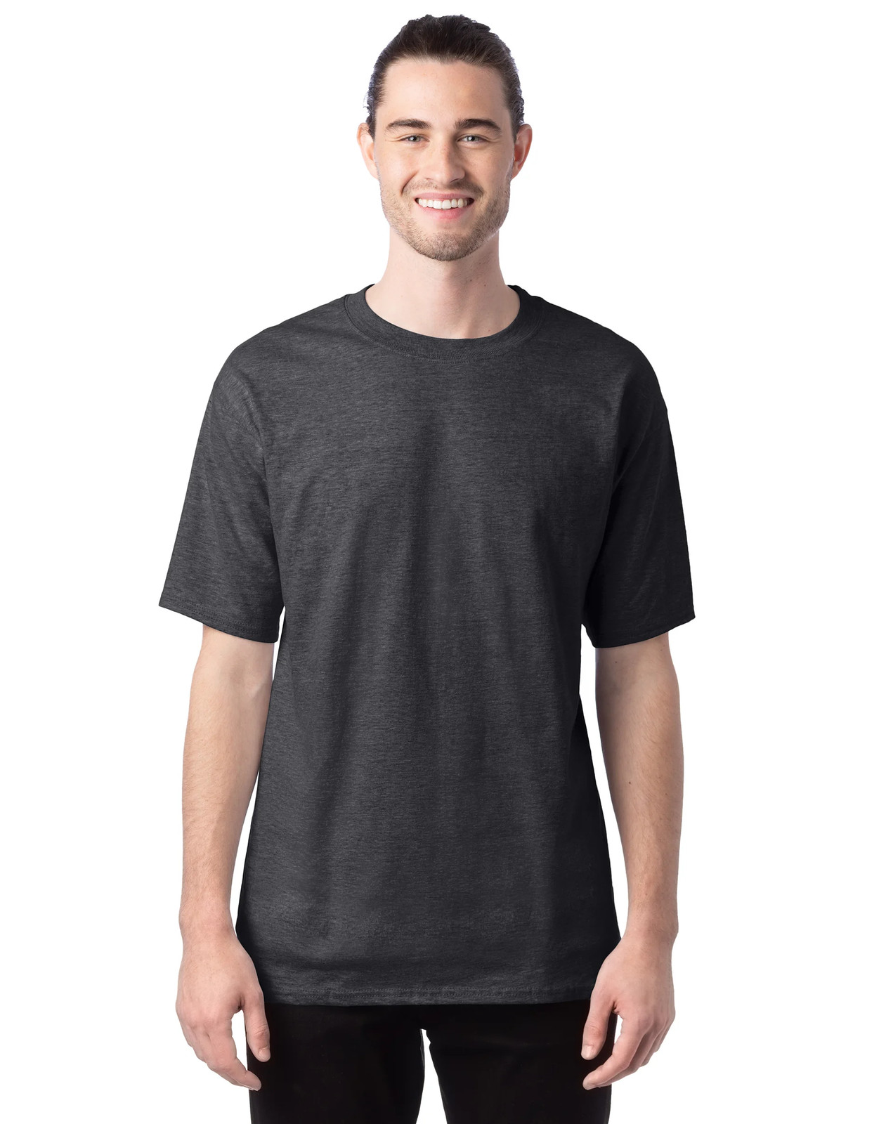 Hanes Men’s Tall 2-Pack Beefy-T T-Shirt Tee Cotton Crewneck Short-Sleeve LT-4XLT
