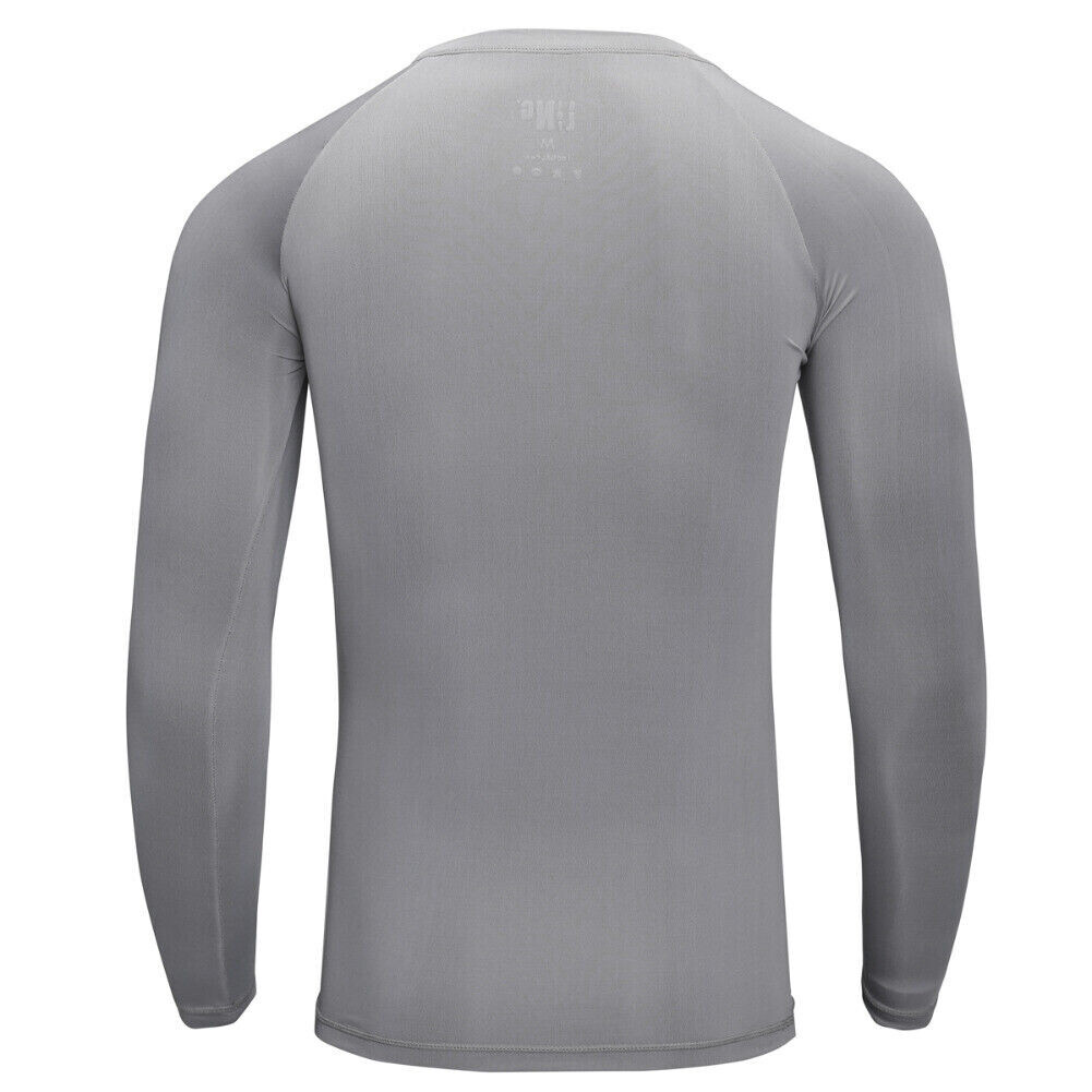 Men’s Athletic Long Sleeve Compression Shirts Dry Fit Sports Gym Shirts Workout