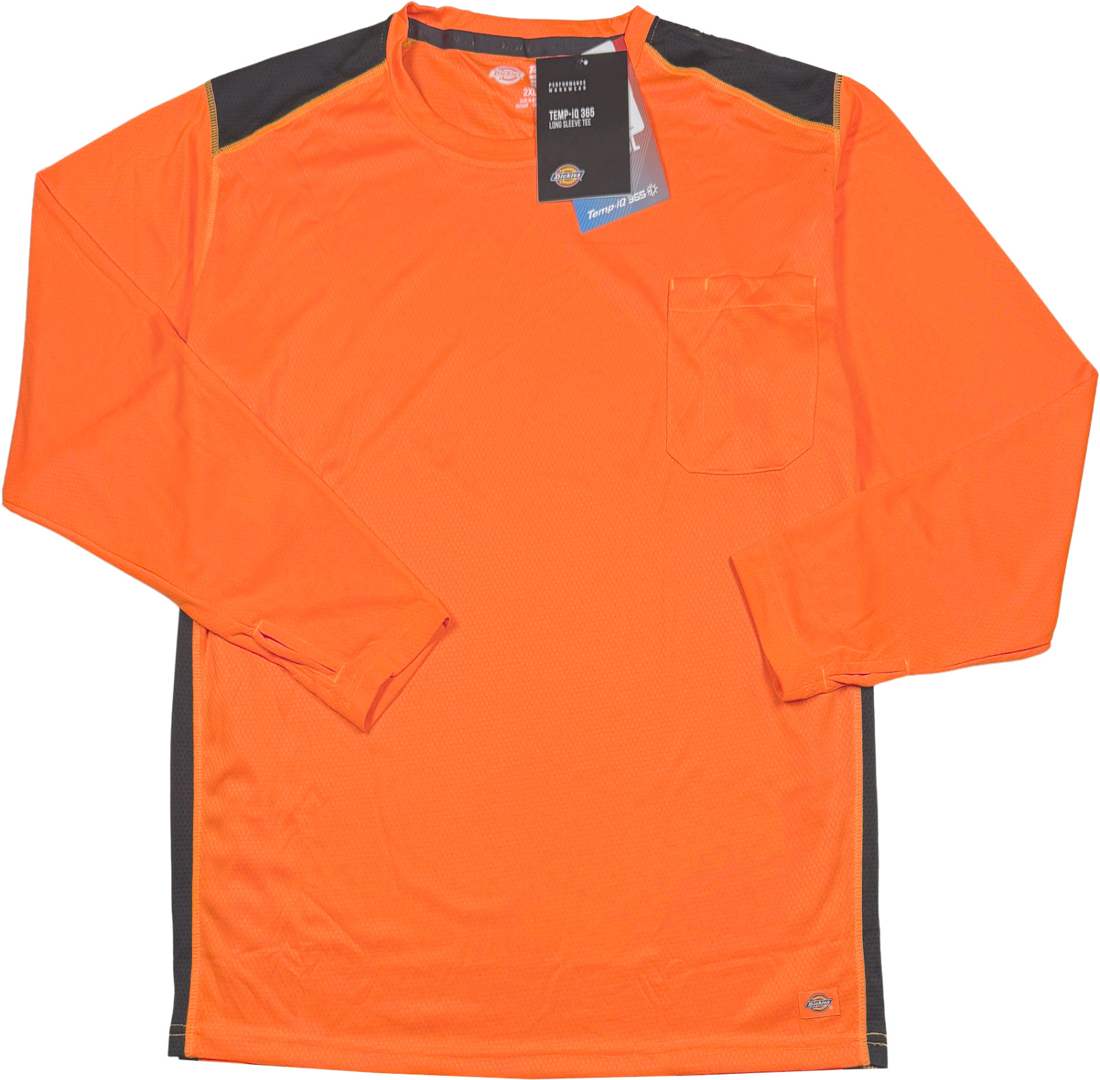 Dickies Temp-IQ 365 Climate Control Shirt – NWT Mens 2XL Orange – #48133-N3