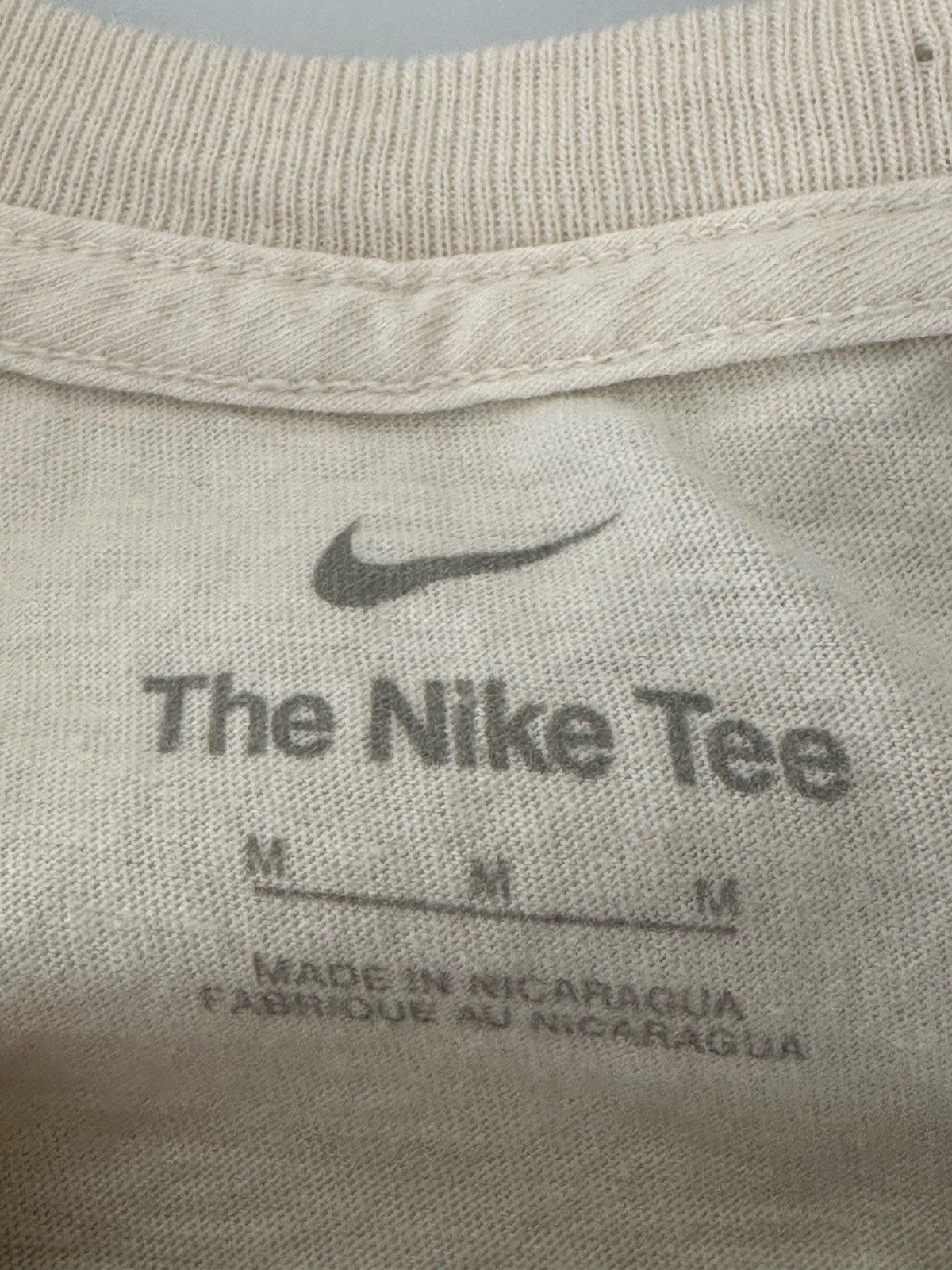 Nike “Dream The Big Dream Med. White #2 Tee Shirt MLB Players