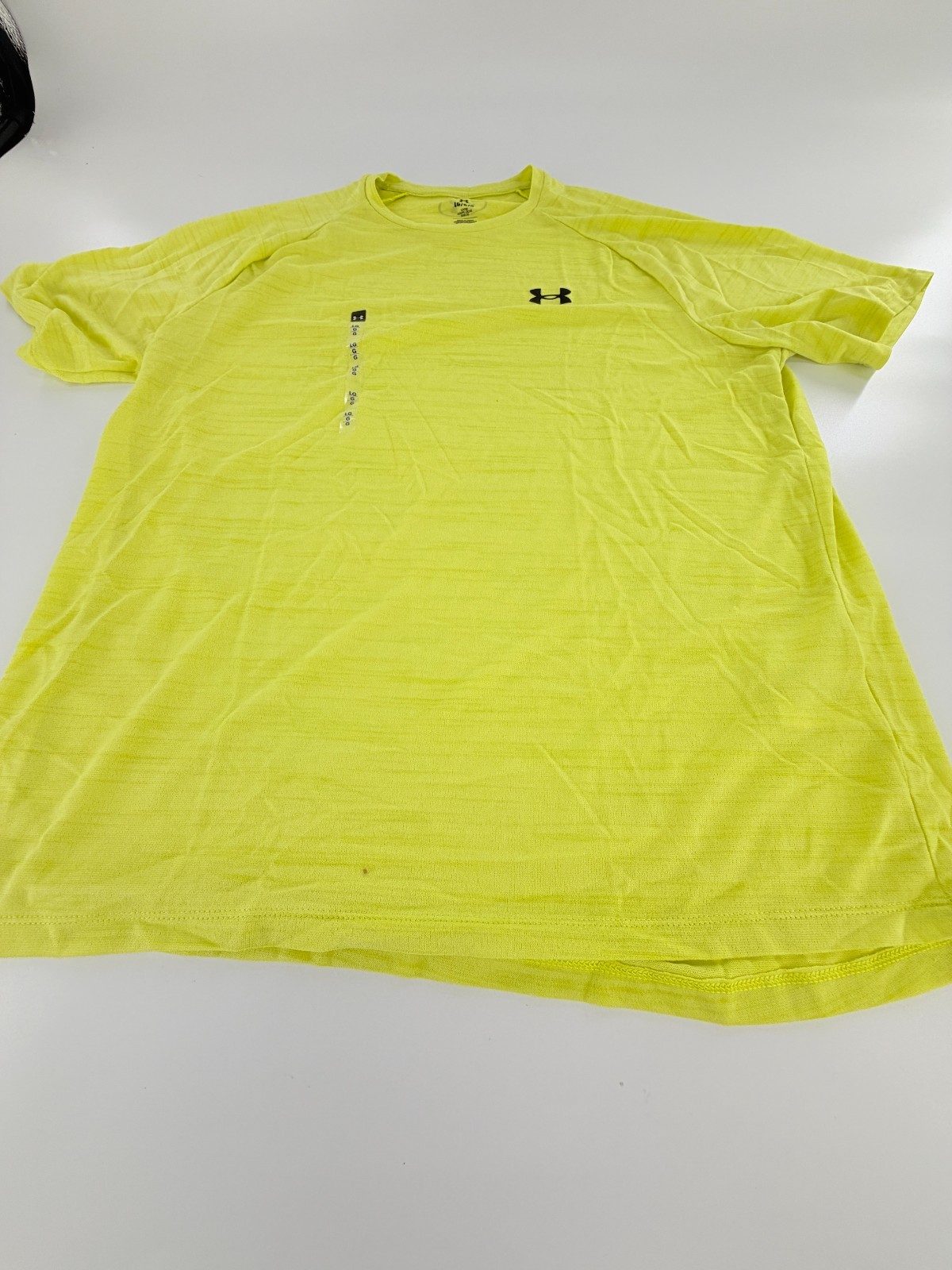 Under Armour Tiger Tech 2.0 Shirt Men’s Size L Yellow Loose Fit 1377843-743 NWOT
