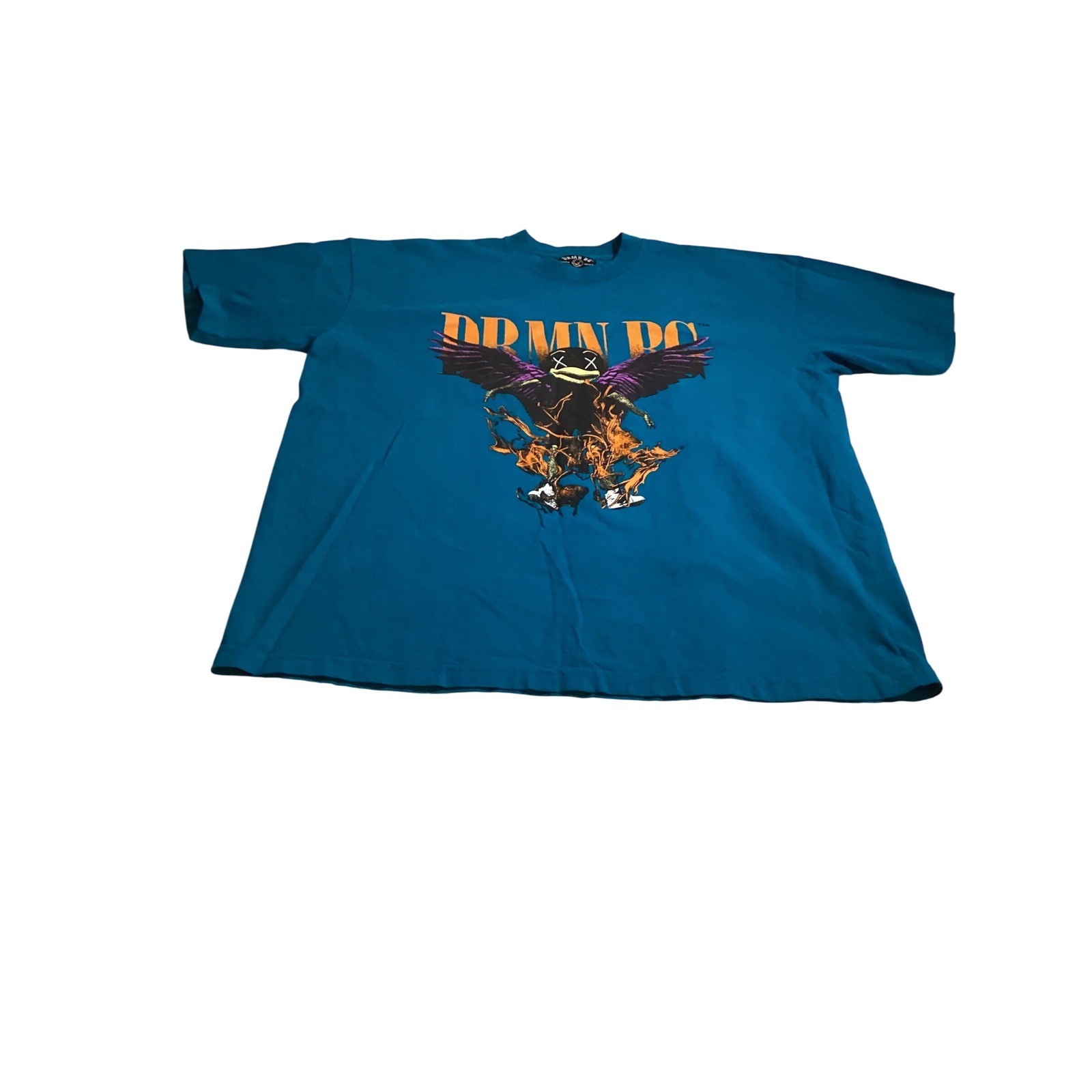 DRMN BG Teal “Rise Like The Phoenix Graphic” Graphic T Shirt (908)