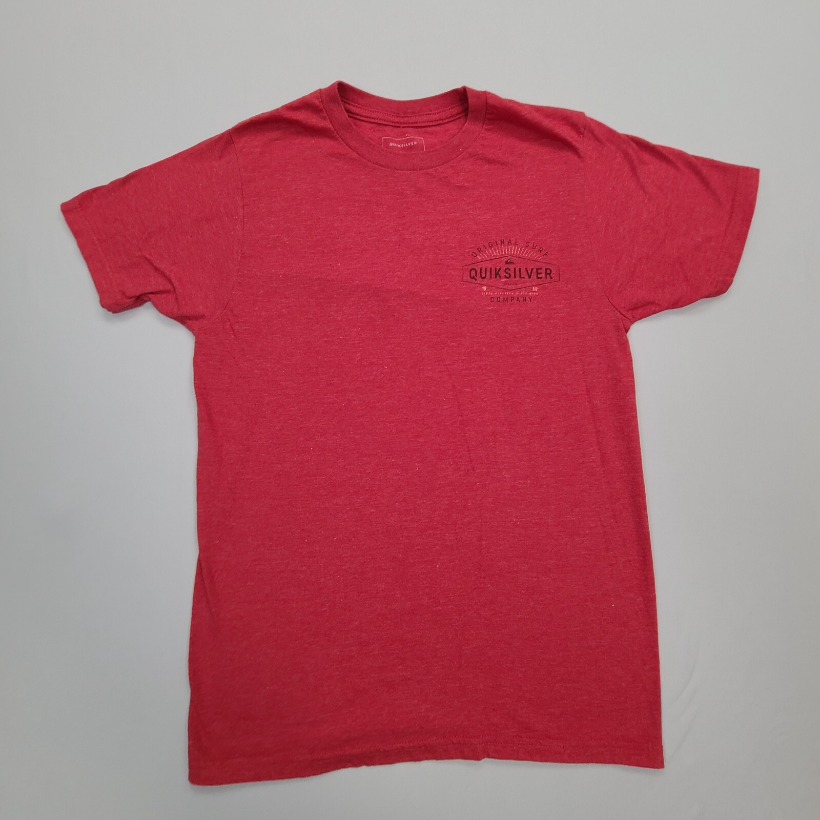 Quiksilver Shirt Mens Small Red Beach Casual Comfort Stylish Outdoor Regular Fit
