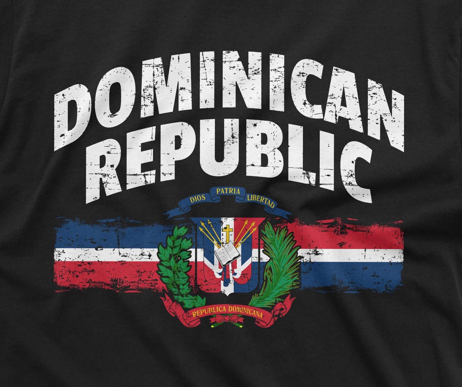 Dominican Republic Shirt Dominican Patriotic Shirt Dominican National Flag Tee