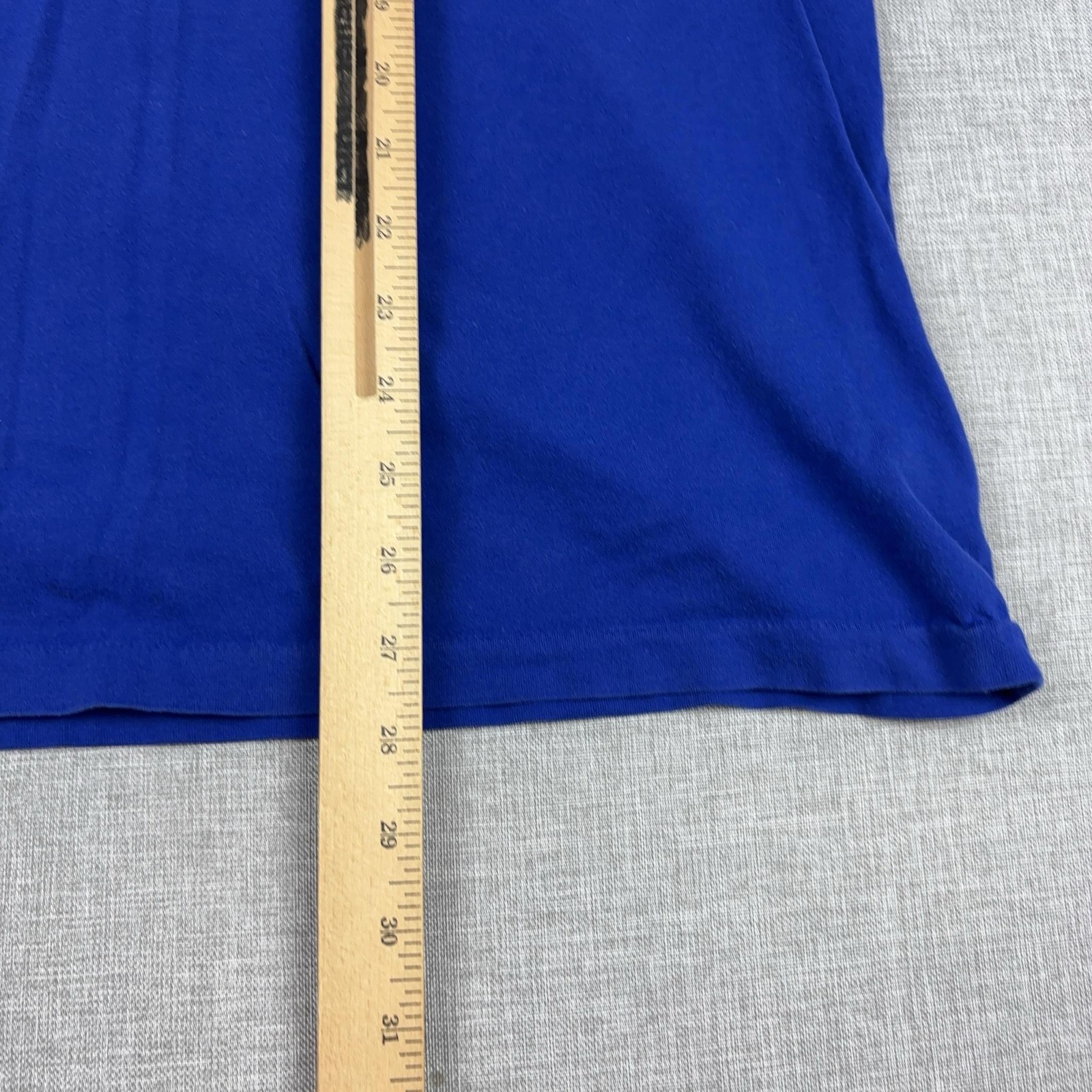 Polo Ralph Lauren Shirt Mens XL Blue Pocket Tagless Logo Cotton Jersey Tee