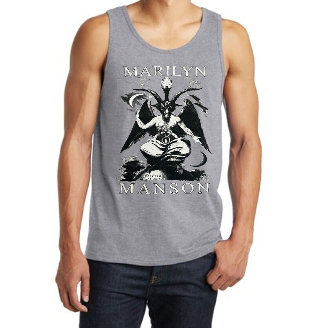 Marilyn Manson Rock Men’s Tank Tops (Multiple Variations)