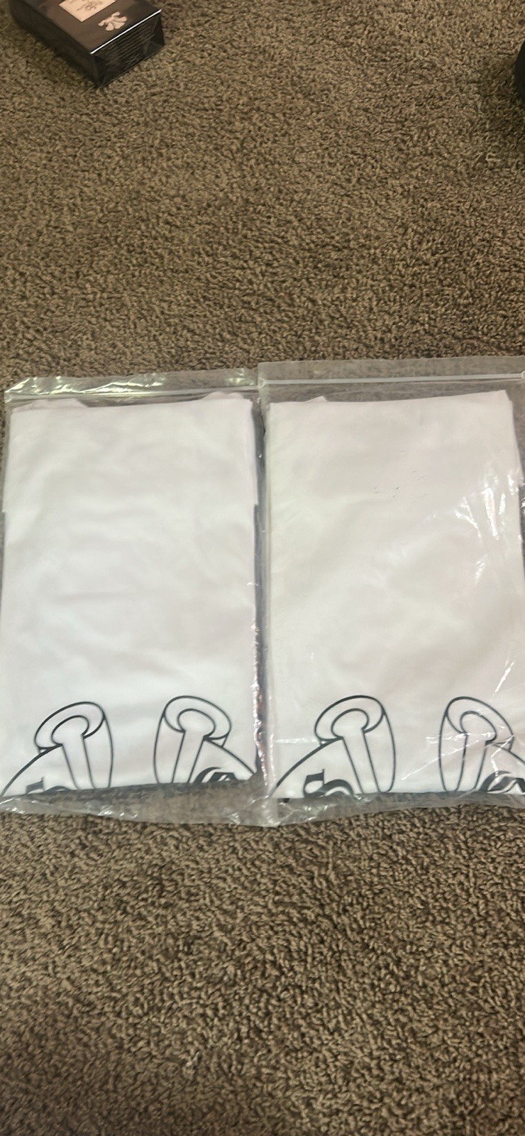 A Bathing Ape BAPE Baby Milo White Graphic Logo Crew Neck T-Shirt Men’s M