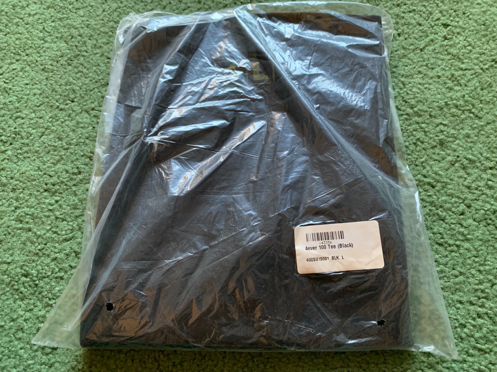 MEN’S 4HUNNID 400 YG 4EVER 100 BLACK TEE T-SHIRT SIZE L NEW