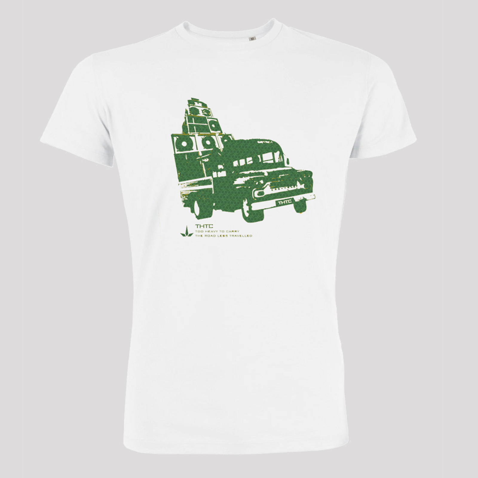 Too Heavy To Carry Organic Cotton Mens Tee T Shirt By THTC Clothing Co