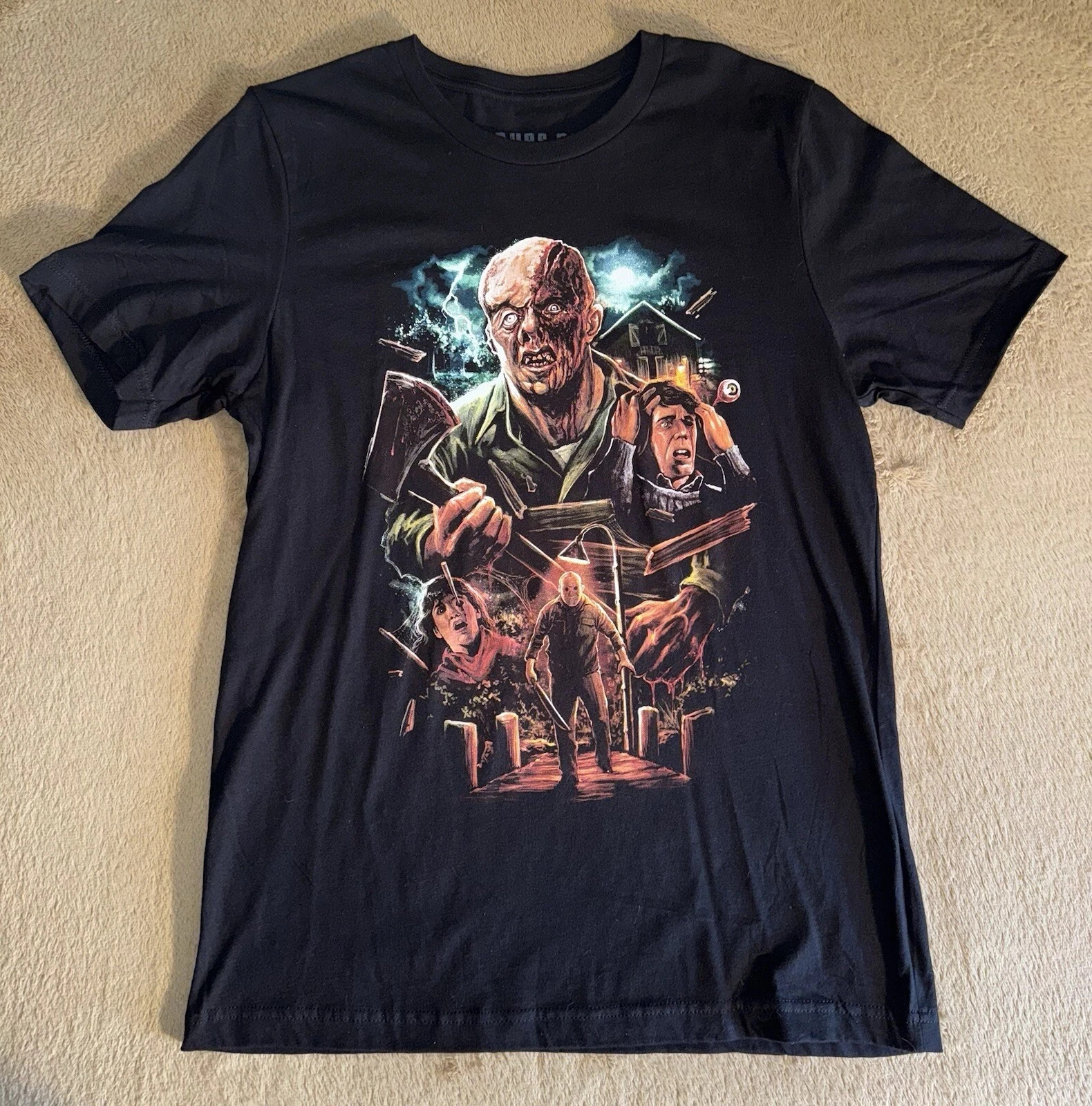 Friday The 13th Part III Terror Threads Shirt Size Large Hours Of Terror