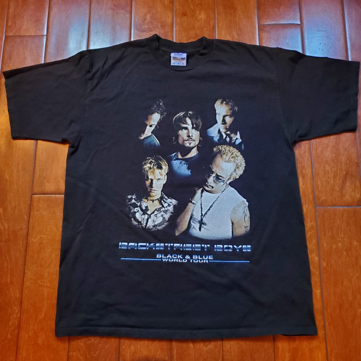 Backstreet Boys – “Black & Blue” World Tour – Black Shirt XL VTG 2001