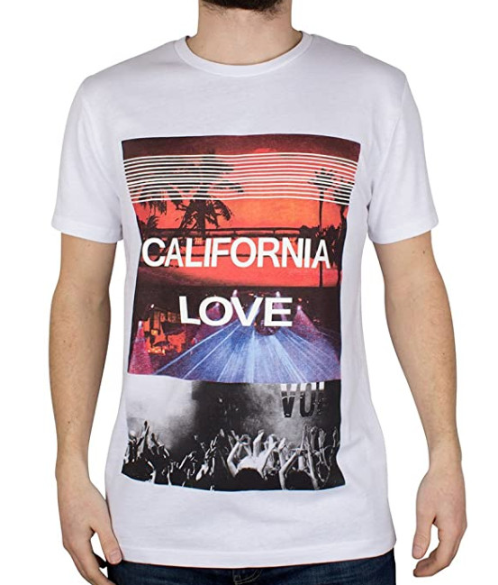 Men’s Voi Jeans Printed T-shirts Crew Neck Short Sleeve Cotton S M L XL XXL