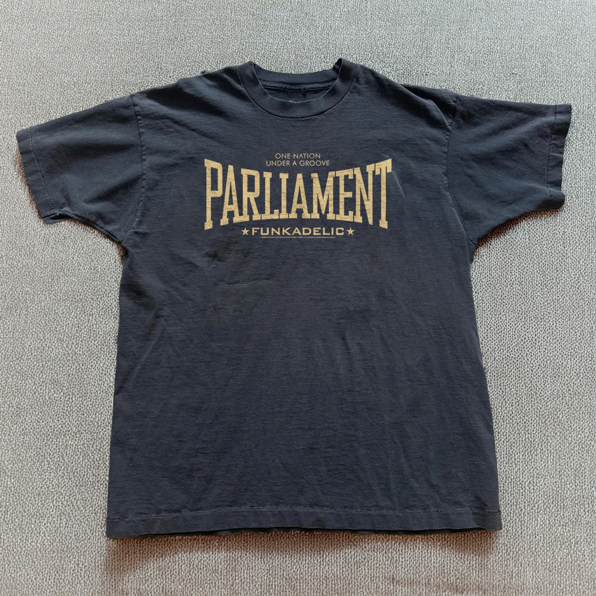 HOT! Parliament Funkadelic One Nation Under a Groove Unisex Cotton T-Shirt Size