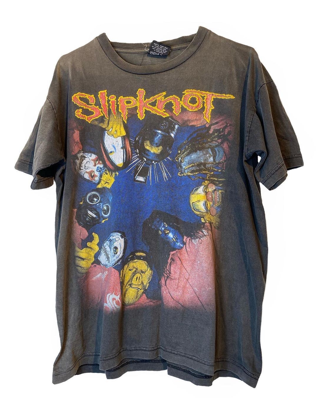 Remake Slipknot band 90s Retro style Heavy Cotton T shirt S-5XL NH24239