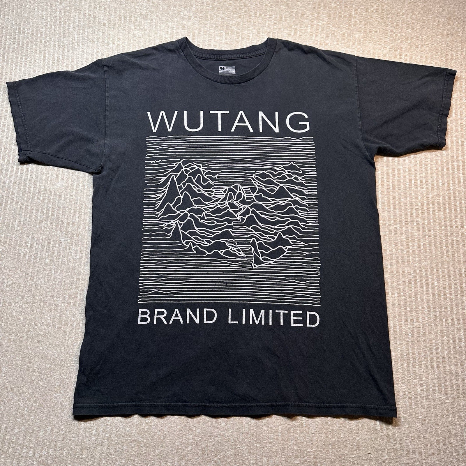 WuTang Brand Limited Joy Division’s Unknown Pleasures T-Shirt Mens Med. See Desc