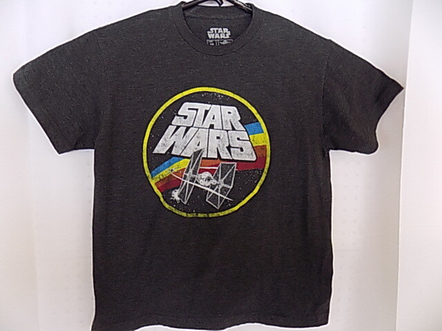 4 Different Star Wars T-Shirts: Force Awakens & Three others One Size Med!!