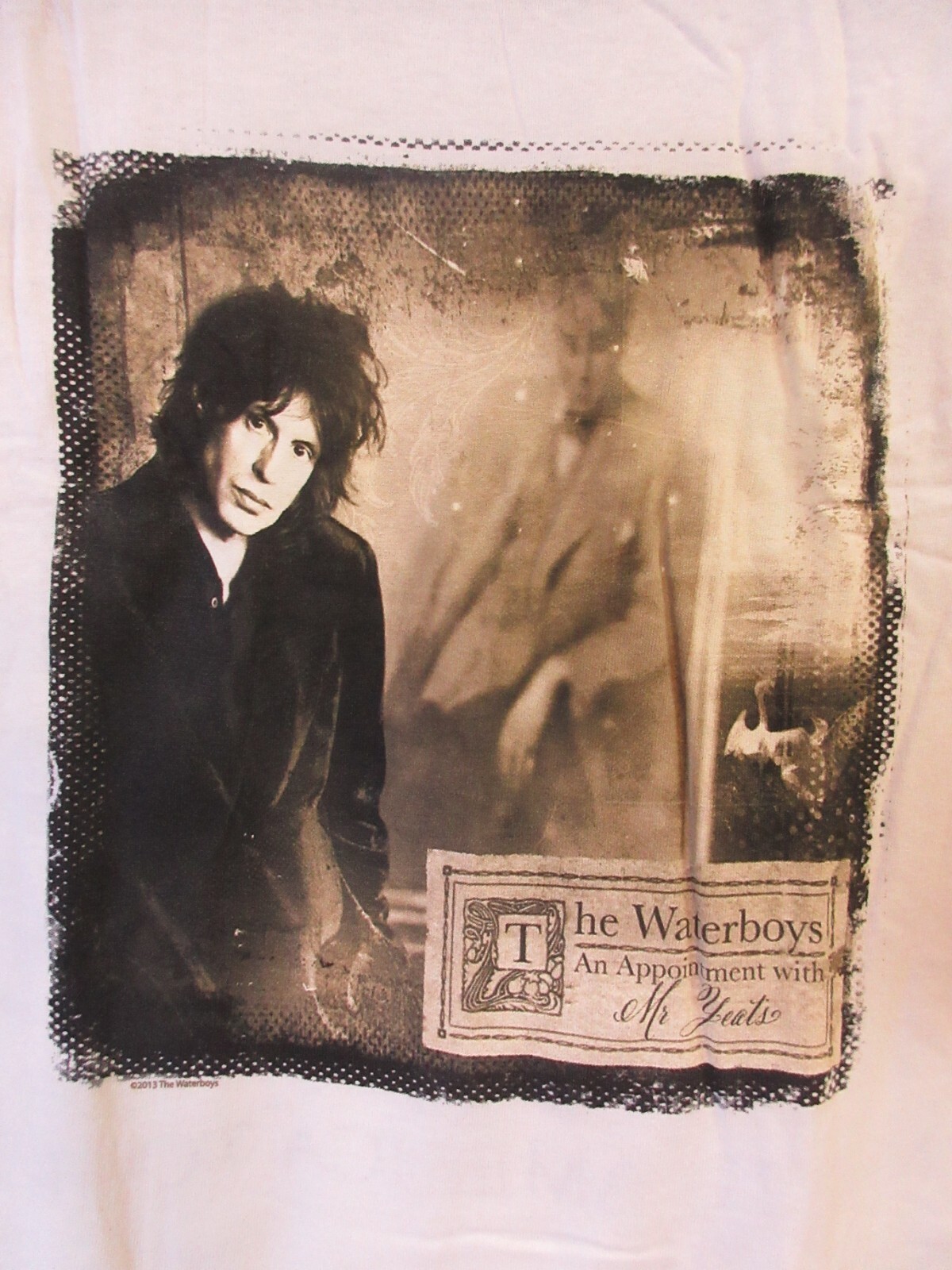 THE WATERBOYS OFFICIAL N.A. 2013 TOUR BAND CONCERT MUSIC T-SHIRT EXTRA LARGE