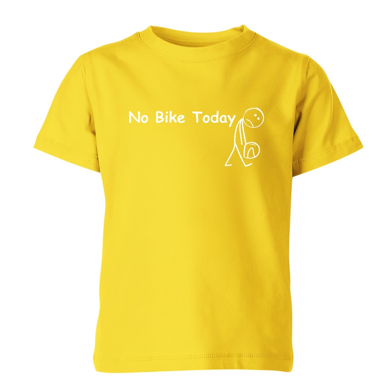 No Bike Today Bike Unisex Kids T-Shirt Funny Biker Quote Biker Dad Tee Gift Xmas