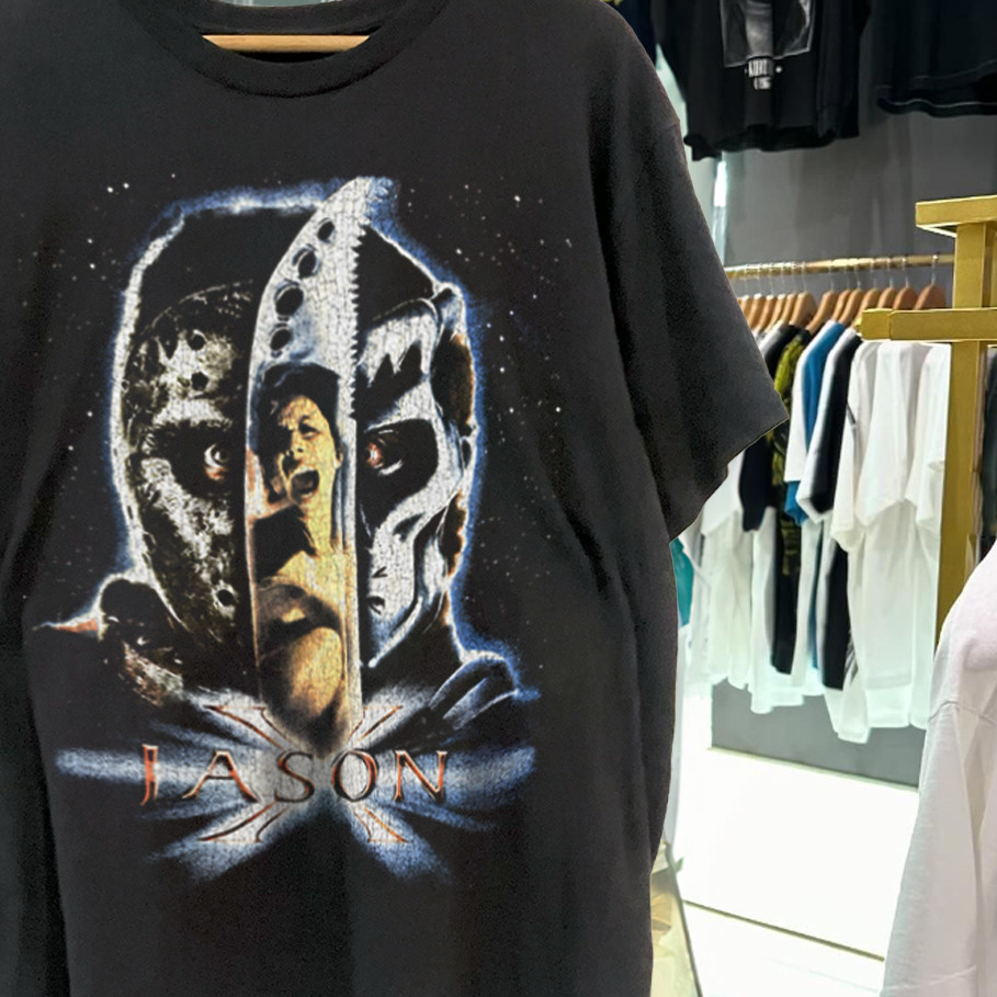 2001 Jason X Classic T-Shirt Black XL
