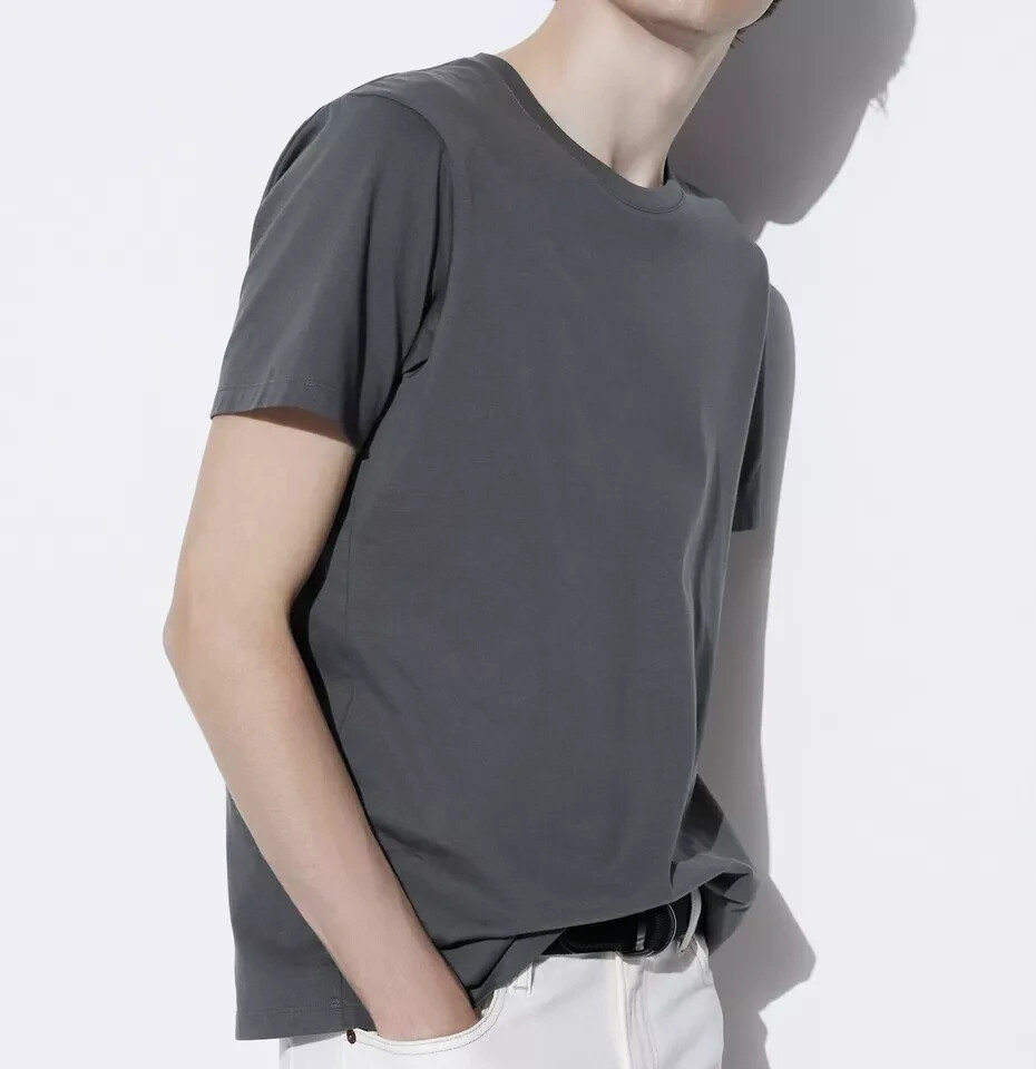 Uniqlo SUPIMA Cotton T-Shirt Unisex 11 Colors Size XS – 4XL 475357